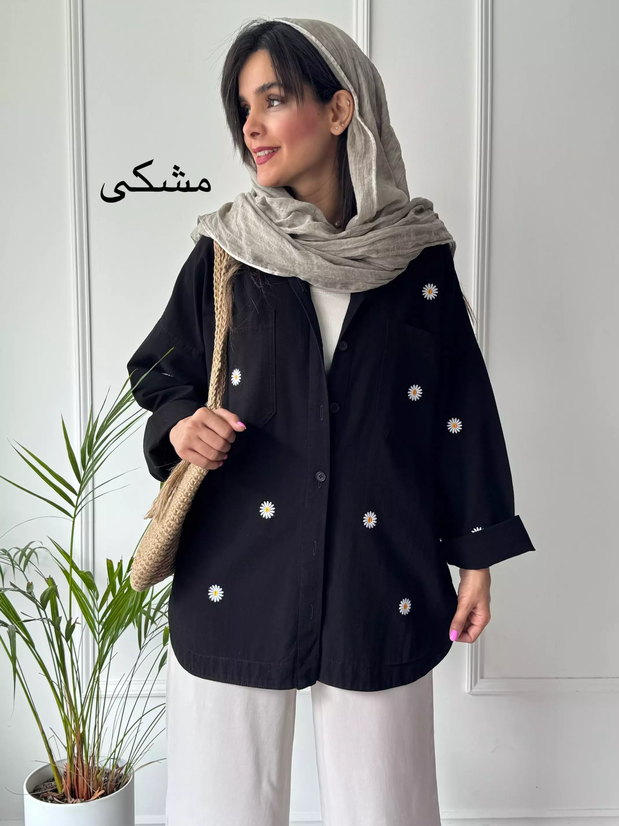 مانتو شومیزی گلدوزی روژین | استایل تو